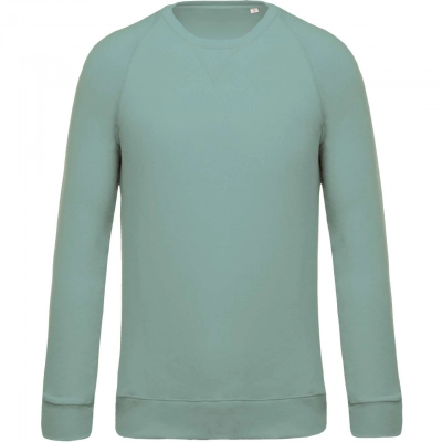 
                                                MEN'S ORGANIC COTTON CREW NECK RAGLAN SLEEVE SWEATSHIRT
                                                