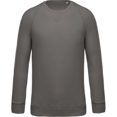 
                                                MEN'S ORGANIC COTTON CREW NECK RAGLAN SLEEVE SWEATSHIRT
                                                