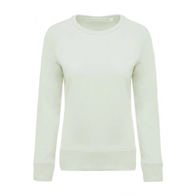 
                                                LADIES’ ORGANIC COTTON CREW NECK RAGLAN SLEEVE SWEATSHIRT
                                                