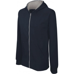 KIDS' FULL ZIP HOODED SWEATSHIRT