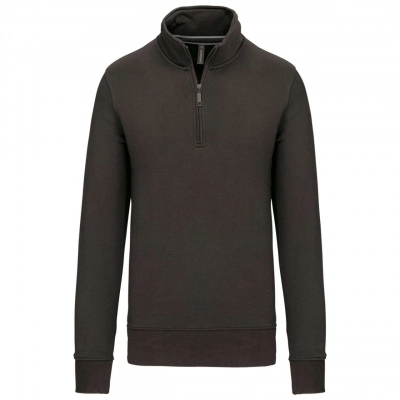 
                                            ZIPPED NECK SWEATSHIRT
                                            