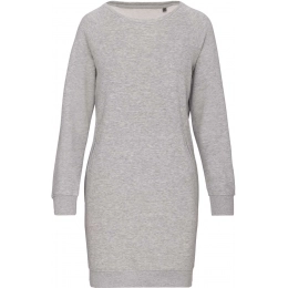 ORGANIC FLEECE LOUNGE DRESS