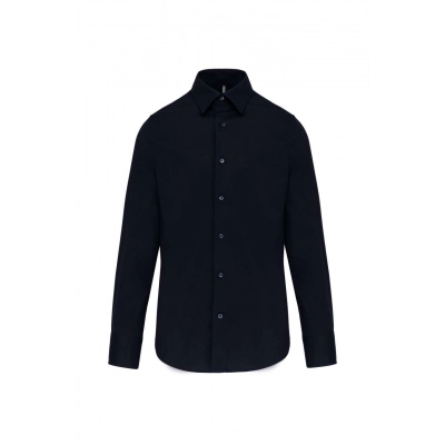 
                                                LONG-SLEEVED COTTON/ELASTANE SHIRT
                                                