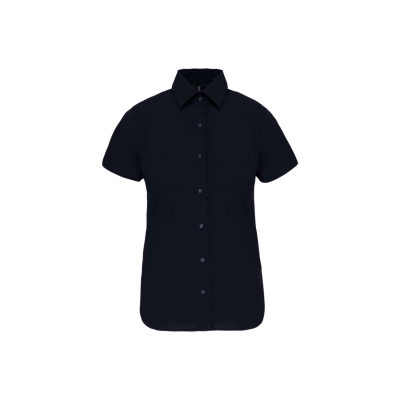 
                                            LADIES' SHORT-SLEEVED COTTON/ELASTANE SHIRT
                                            