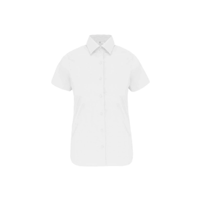 
                                            LADIES' SHORT-SLEEVED COTTON/ELASTANE SHIRT
                                            
