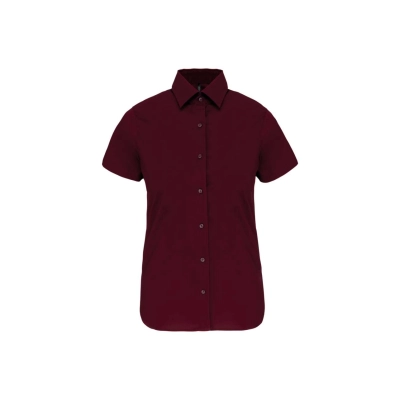 
                                            LADIES' SHORT-SLEEVED COTTON/ELASTANE SHIRT
                                            
