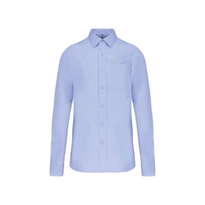 
                                                MEN'S LONG-SLEEVED COTTON POPLIN SHIRT
                                                