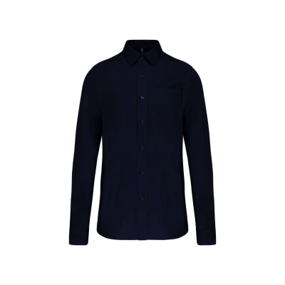 
                                                MEN'S LONG-SLEEVED COTTON POPLIN SHIRT
                                                