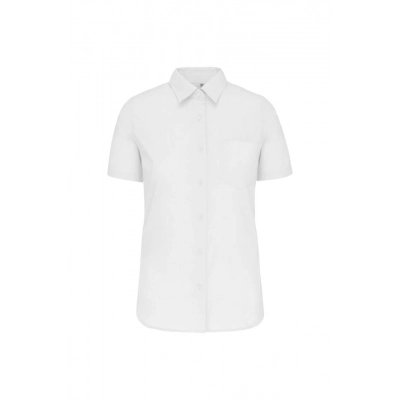 
                                            LADIES' SHORT-SLEEVED COTTON POPLIN SHIRT
                                            
