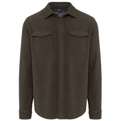 
                                            SHERPA-LINED FLEECE OVERSHIRT
                                            