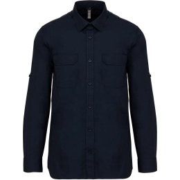 МУЖСКАЯ САФАРИ-РУБАШКА С ДЛИННЫМ РУКАВОМ