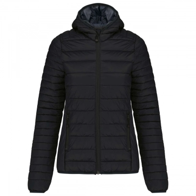 
                                                LADIES' LIGHTWEIGHT HOODED PADDED JACKET
                                                