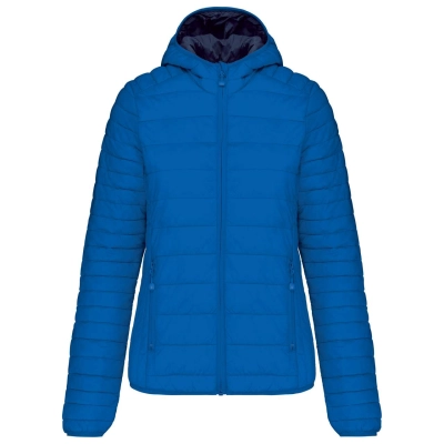 
                                                LADIES' LIGHTWEIGHT HOODED PADDED JACKET
                                                
