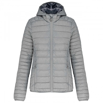 
                                                LADIES' LIGHTWEIGHT HOODED PADDED JACKET
                                                