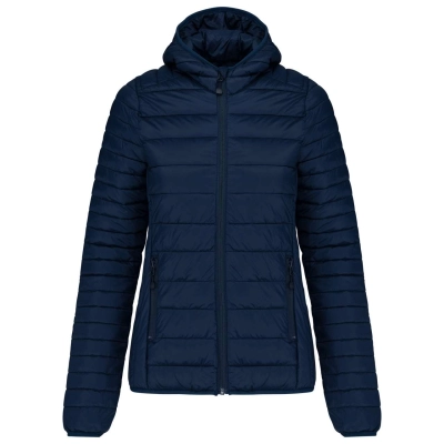 
                                                LADIES' LIGHTWEIGHT HOODED PADDED JACKET
                                                