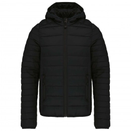 KIDS' LIGHTWEIGHT HOODED PADDED JACKET