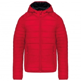 KIDS' LIGHTWEIGHT HOODED PADDED JACKET