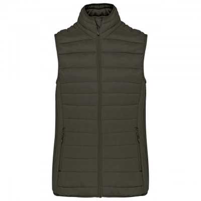 
                                                LADIES' LIGHTWEIGHT SLEEVELESS FAKE DOWN JACKET
                                                