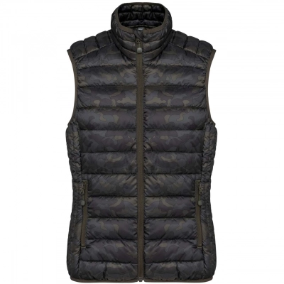 
                                                LADIES' LIGHTWEIGHT SLEEVELESS FAKE DOWN JACKET
                                                