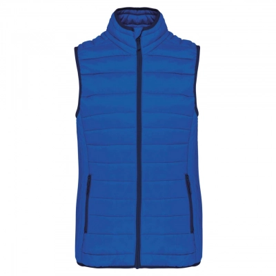 
                                                LADIES' LIGHTWEIGHT SLEEVELESS FAKE DOWN JACKET
                                                