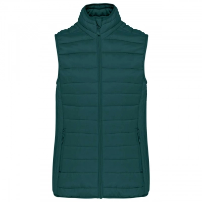 
                                                LADIES' LIGHTWEIGHT SLEEVELESS FAKE DOWN JACKET
                                                