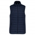 LADIES' LIGHTWEIGHT SLEEVELESS FAKE DOWN JACKET