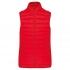 LADIES' LIGHTWEIGHT SLEEVELESS FAKE DOWN JACKET