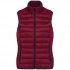 LADIES' LIGHTWEIGHT SLEEVELESS FAKE DOWN JACKET