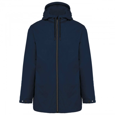 
                                                UNISEX HOODED JACKET WITH MICRO-POLARFLEECE LINING
                                                