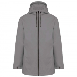 UNISEX HOODED JACKET WITH MICRO-POLARFLEECE LINING