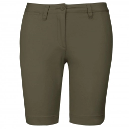 LADIES' CHINO BERMUDA SHORTS