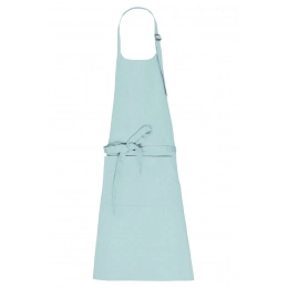 APRON WITH POCKET IN ORGANIC COTTON