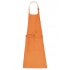 Фартук с карманом из органического хлопка Фартук с карманом из органического хлопка