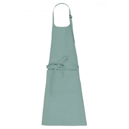 APRON WITH POCKET IN ORGANIC COTTON