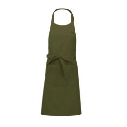 POLYESTER COTTON APRON WITH POCKET