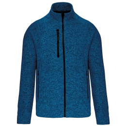 MEN'S FULL ZIP HEATHER JACKET