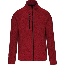MEN'S FULL ZIP HEATHER JACKET