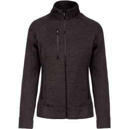 LADIES' FULL ZIP HEATHER JACKET