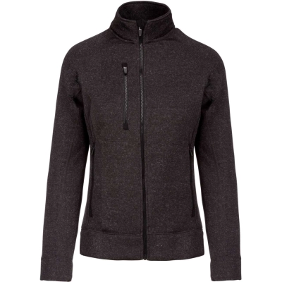 
                                                LADIES' FULL ZIP HEATHER JACKET
                                                