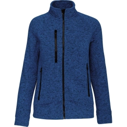 LADIES' FULL ZIP HEATHER JACKET