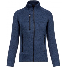 LADIES' FULL ZIP HEATHER JACKET