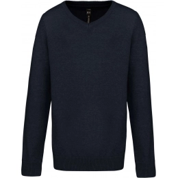 KIDS' V-NECK JUMPER