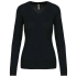 LADIES' V-NECK JUMPER