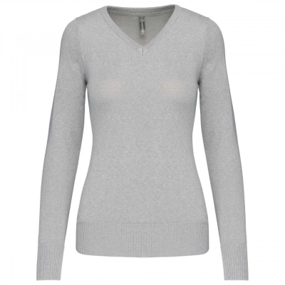 
                                            LADIES' V-NECK JUMPER
                                            