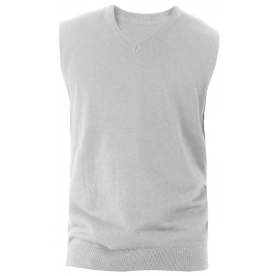 
                                            MEN'S SLEEVELESS V-NECK JUMPER
                                            