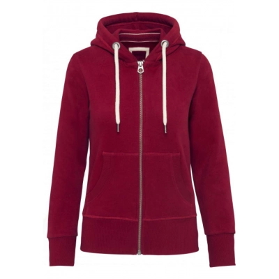 
                                            LADIES' VINTAGE ZIPPED HOODED SWEATSHIRT
                                            