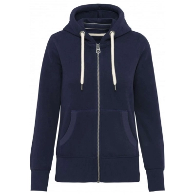 
                                            LADIES' VINTAGE ZIPPED HOODED SWEATSHIRT
                                            