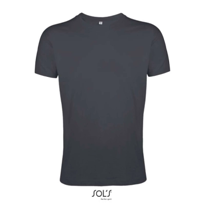 
                                                Футболка SOL'S REGENT FIT - мужская, с круглым вырезом, облегающая.
                                                