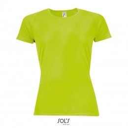 SOL'S SPORTY WOMEN - RAGLAN SLEEVED T-SHIRT