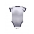 Полосатый боди для малышей SOL'S MILES Полосатый боди для малышей SOL'S MILES